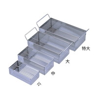 アズワン 耐薬フッ素コーティング洗浄カゴ 大｜カウネット