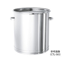 日東金属工業 密閉式タンク（把手タイプ・ＳＵＳ３１６Ｌ） ６５Ｌ