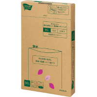 オルディ ポリバツグエコノミーＢＯＸ 低 ９０Ｌ乳白２００枚｜カウネット