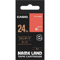 カシオ ネームランド 黄色テープ ２４ｍｍ 黒文字 ＸＲ－２４ＹＷ