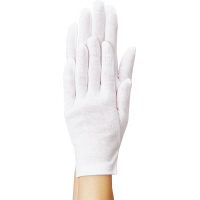 川西工業 スムス手袋エコノミーマチなし Ｓ ホワイト マチなし １