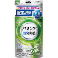 花王 ハミング消臭実感 リフレッシュＧ替４００ｍｌ×５｜カウネット