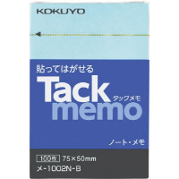 コクヨ タックメモ＜付箋タイプ＞ ７５×２５ｍｍ｜カウネット