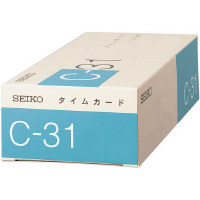 アマノ 標準タイムカードＡ １００枚入×３箱 幅８１．５×奥行１６３×厚