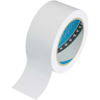 カウネット カラー布テープ 白 幅５０ｍｍ×２５ｍ ３０巻 業務用 