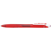 パイロット ゲルインキボールペン Ｇ－３（極細） 赤 １０本｜カウネット