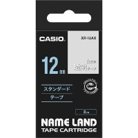 カシオ ネームランド マグネットテープ 黒文字｜カウネット