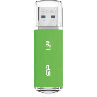 シリコンパワー ＵＳＢ３．０スライド式ＵＳＢ Ｂ０５ ８ＧＢ 紺