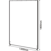 シェルトパーティション パーテーション メラミンパネル ホワイト 幅