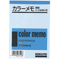 コクヨ ブロックメモ ９４×９４ｍｍ ４色 ５００枚入 メ－Ｂ１０Ｎ 