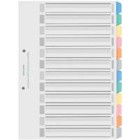 コクヨ カラー仕切カードＰＰ Ａ４縦 １０山 １組 １０山 １組 シキ