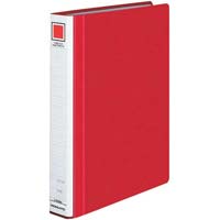 コクヨ チューブファイル エコツインＲ 赤 Ａ４縦 背幅４５ｍｍ ３冊