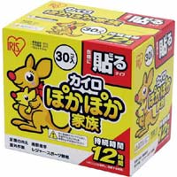 アイリスオーヤマ ぽかぽか家族 貼るミニ １セット（３０個入×４