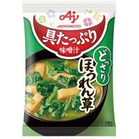 ハナマルキ ほうれん草１束分の鉄分みそ汁 ６食入×２４｜カウネット